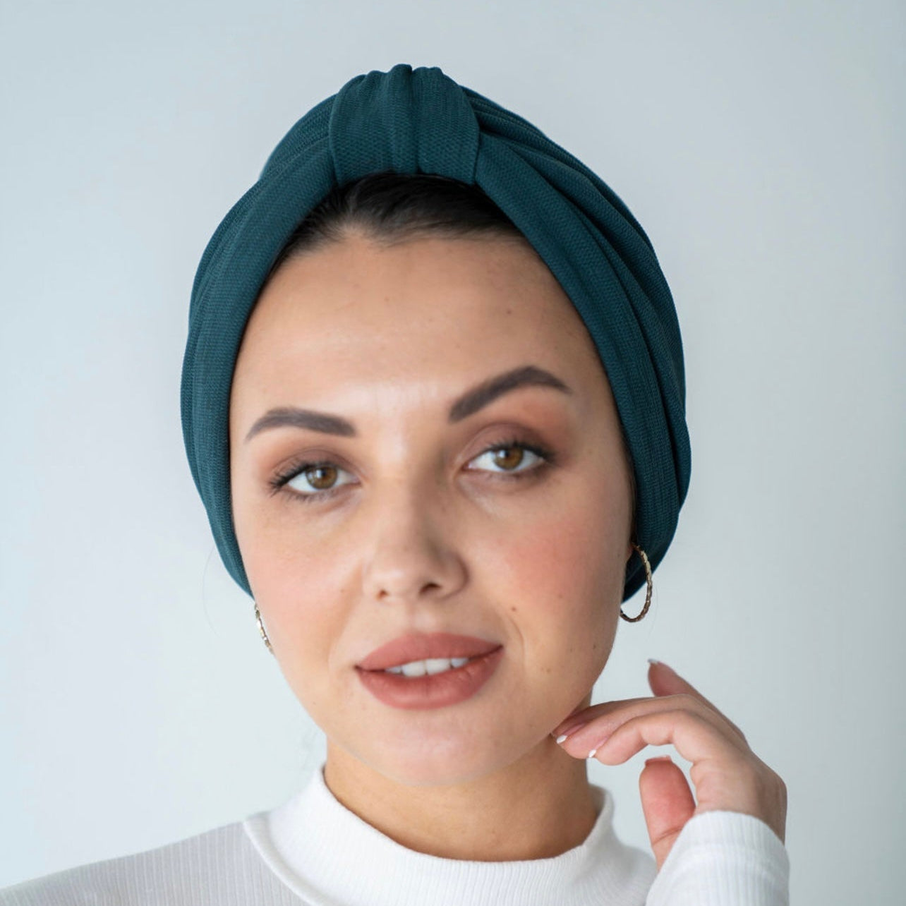Vanna in dark emerald green