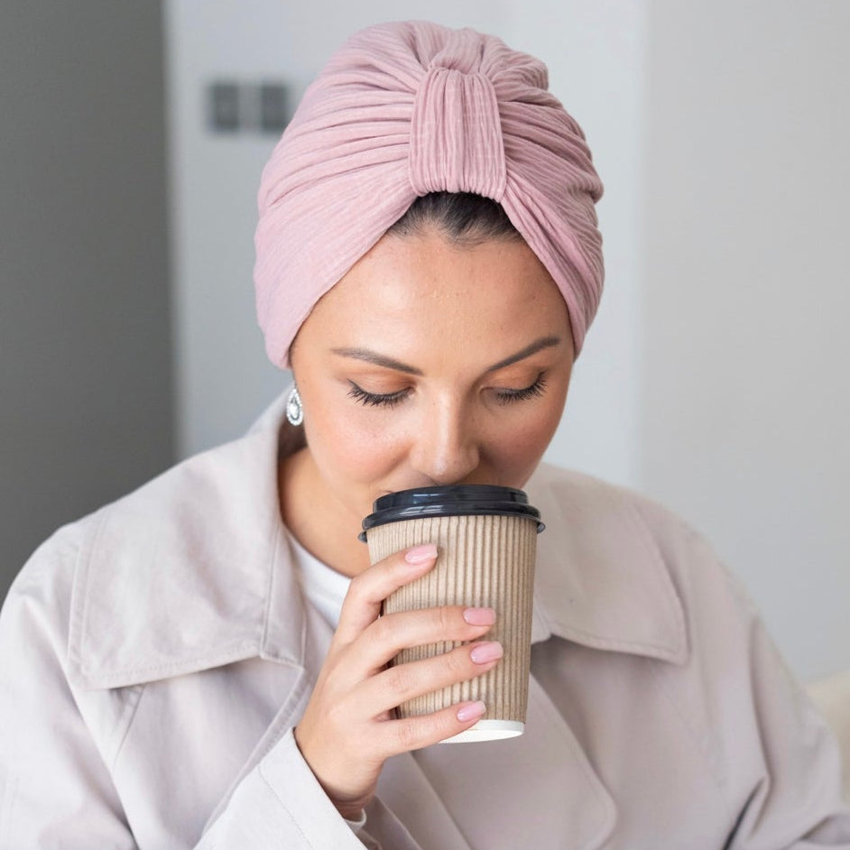 Vanna in nude pink  pleats